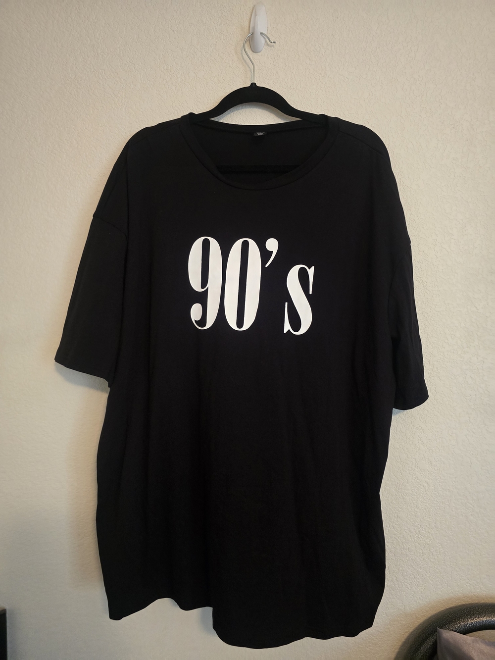 Black '90's Graphic Tee - Women's Casual Shirt 3xl